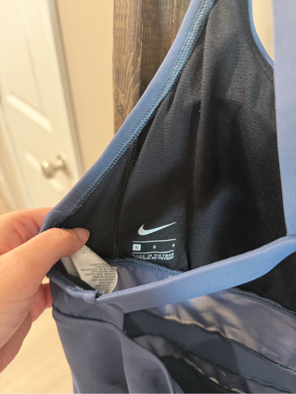 Nike Gray Racerback Tank Top - Picture 5 of 7